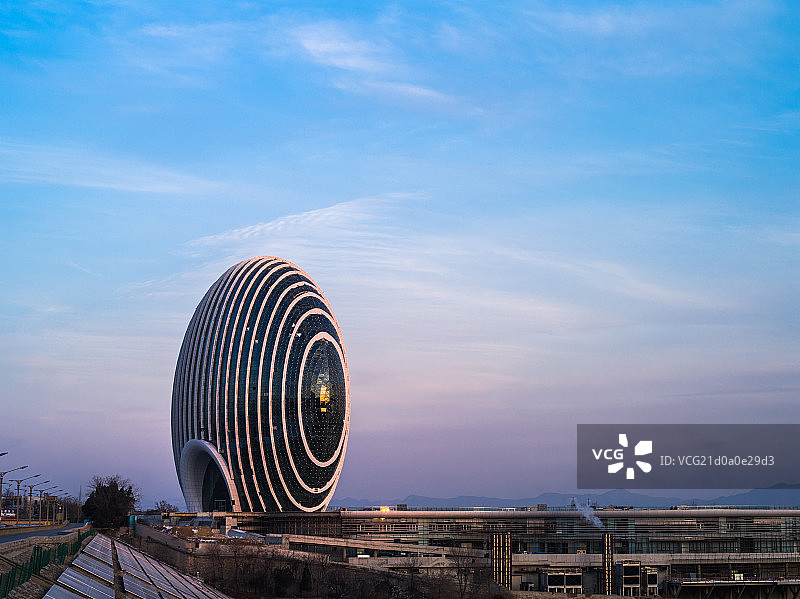 北京怀柔APEC主会场，华雁饭店新大楼图片素材