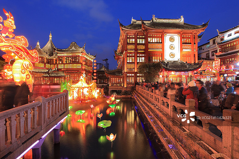 上海豫园图片素材