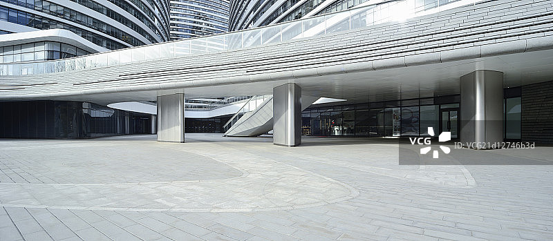 北京地标建筑望京SOHO广场地面图片素材