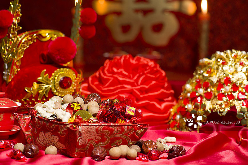 中国古典婚礼元素图片素材