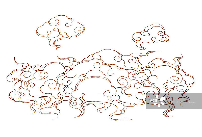 白描云素材图片素材