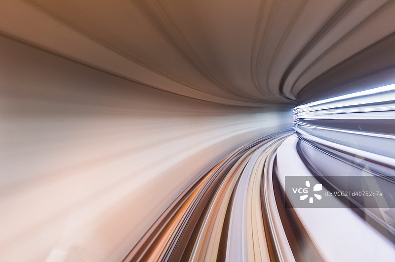 放射性的隧道图片素材