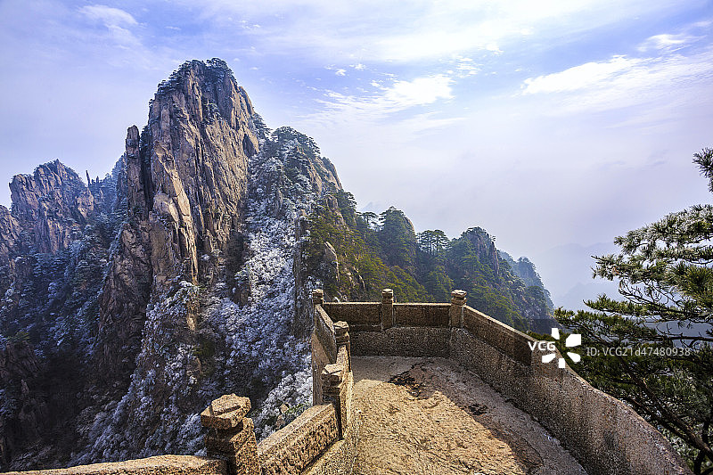 安徽黄山、古村、木坑竹海图片素材