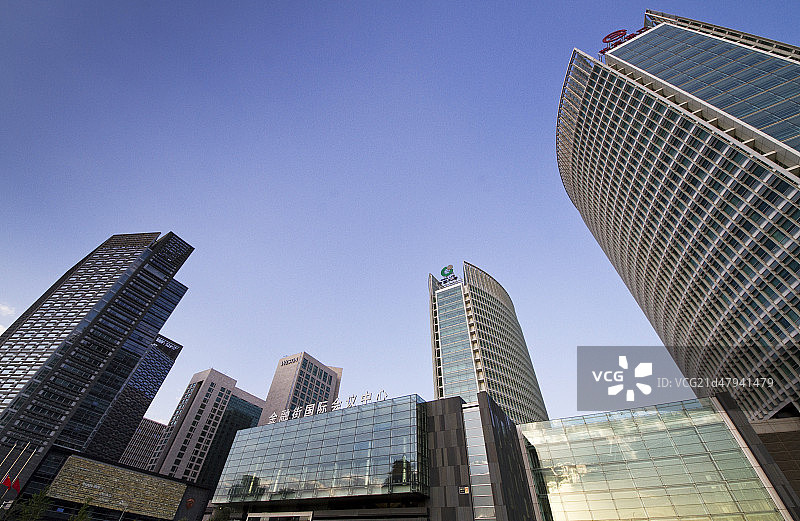 北京金融街图片素材