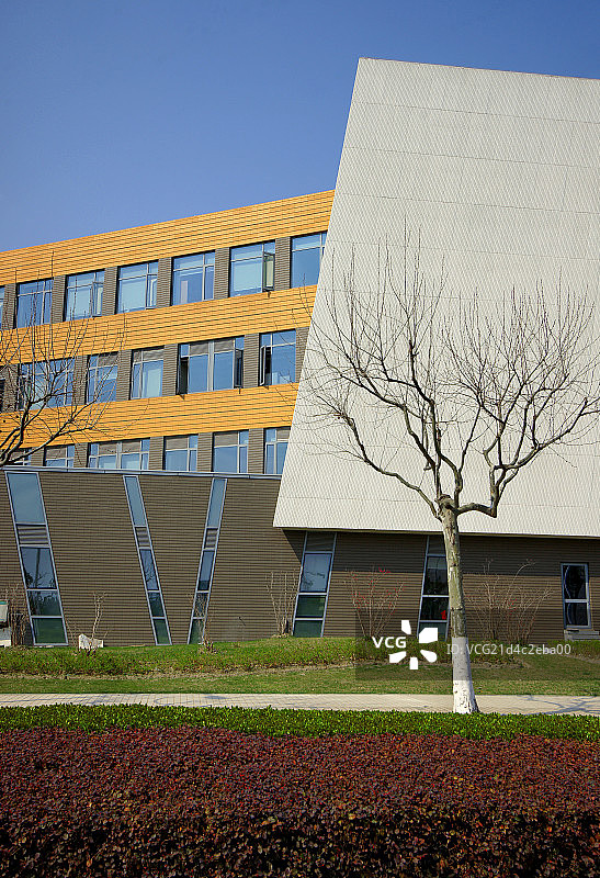 上海城市景观同济大学图片素材