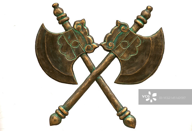 古代兵器斧子图片素材