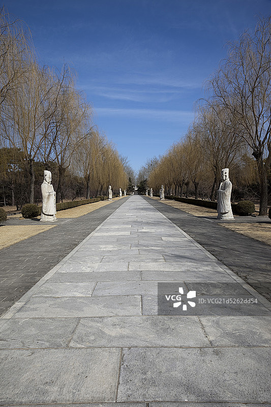 北京明十三陵图片素材