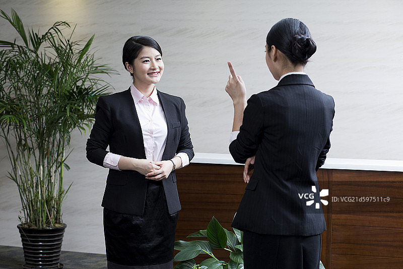 酒店服务肖像图片素材