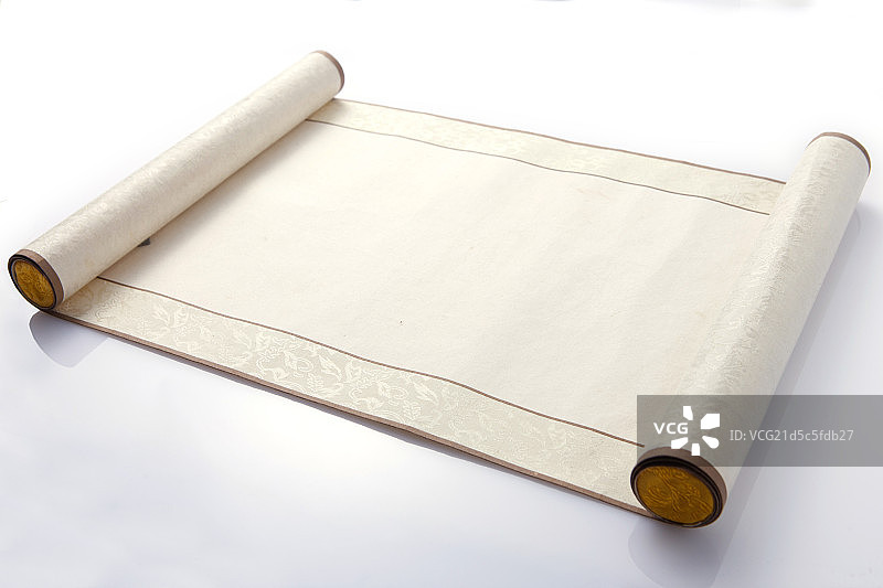 静物卷轴图片素材