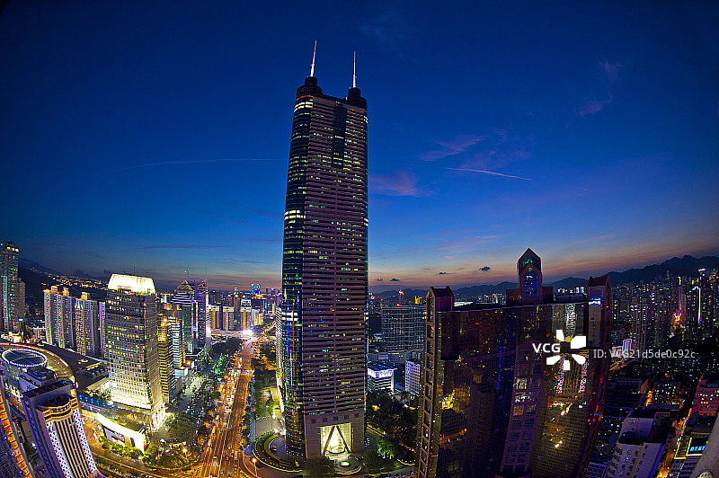 深圳夜色图片素材