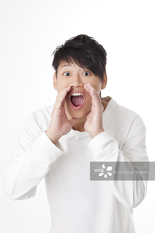 脸部表情,青年男人图片素材