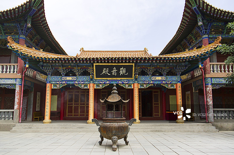 甘肃罗什塔院图片素材