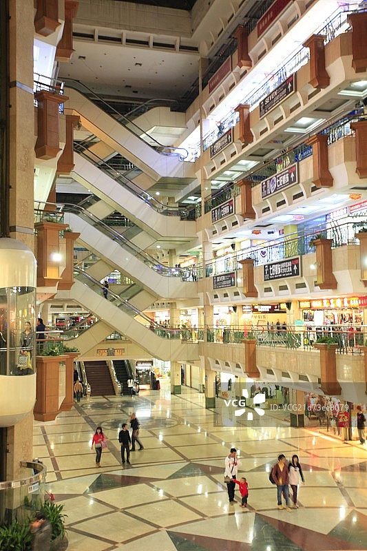 广州上下九商场内图片素材