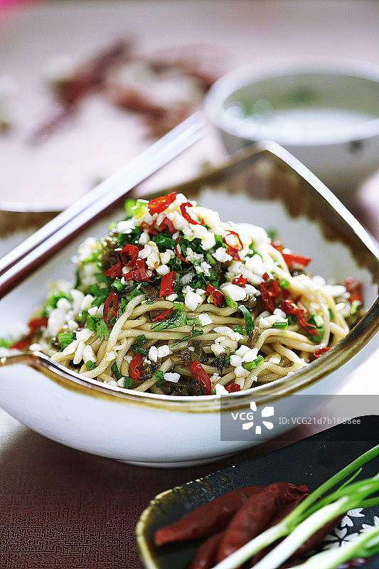 宜宾燃面图片素材