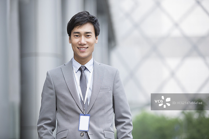 年轻商务男士肖像图片素材