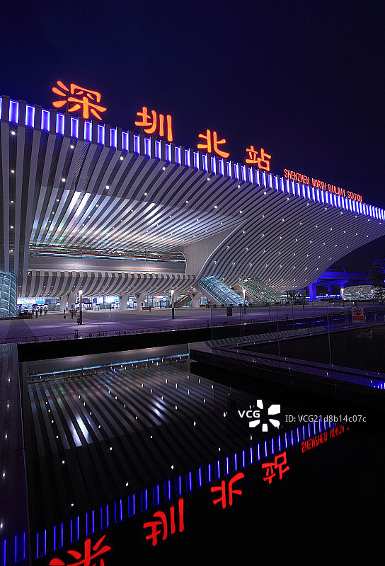 深圳北站图片素材