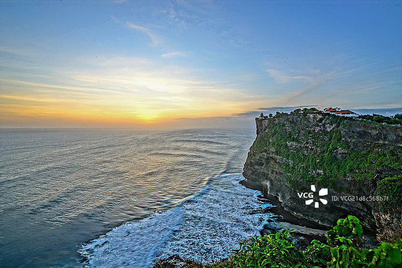 巴厘岛的情人崖图片素材