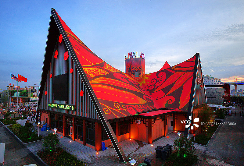 上海世博会马来西亚馆图片素材
