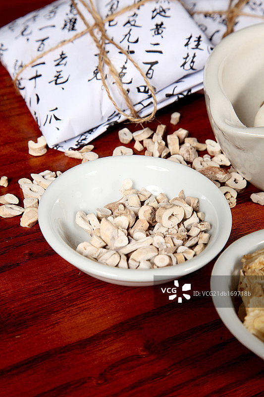 中药组合图片素材