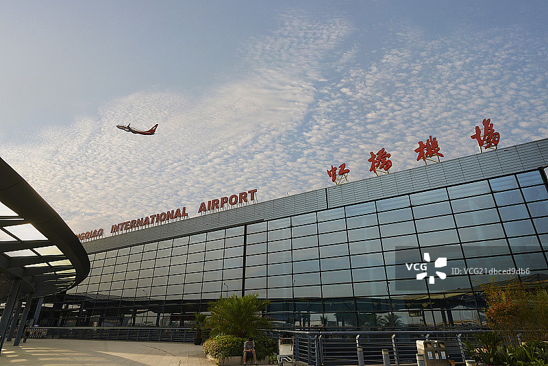 上海虹橋機場01图片素材