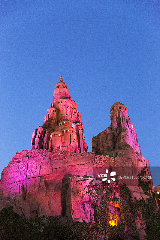 欢乐谷风光特写图片素材