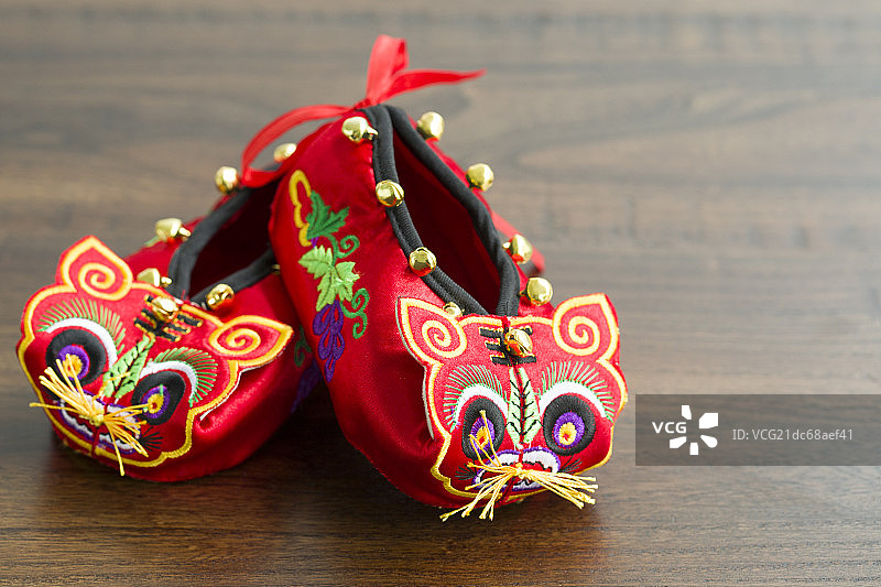 虎头鞋图片素材