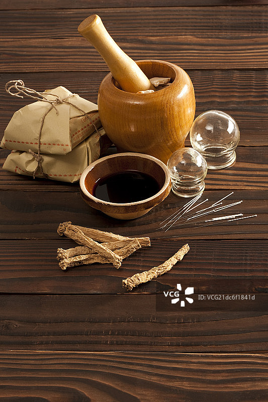 传统中医疗法图片素材