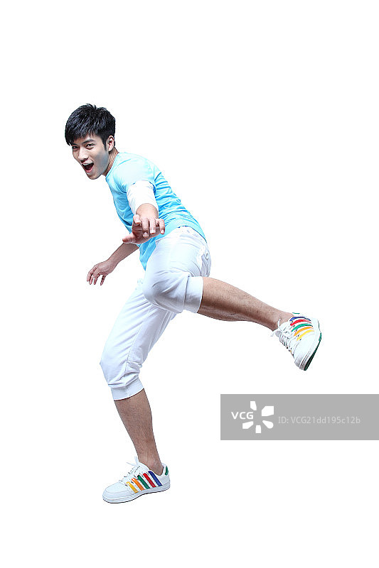 年轻男人街舞图片素材