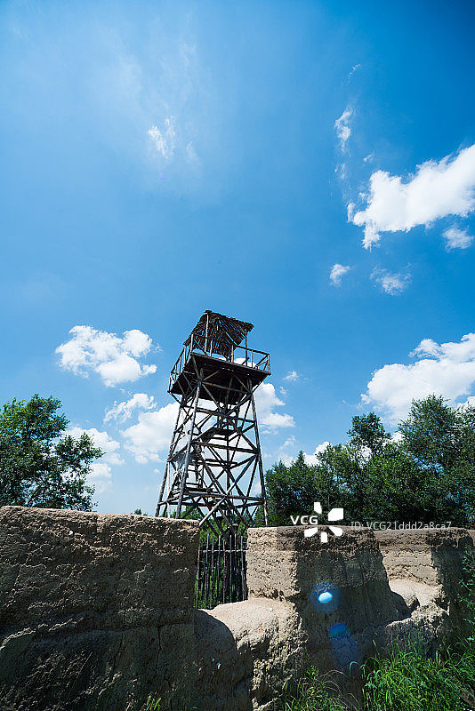 瞭望塔图片素材