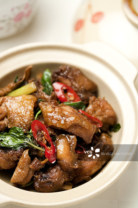 三杯鸡,中式料理,图片素材