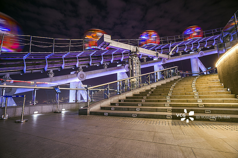 广州塔摩天轮图片素材