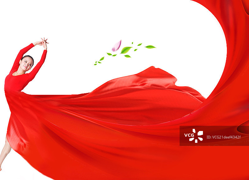 青年女人舞蹈图片素材