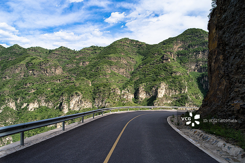 高清晰盘山公路图片素材
