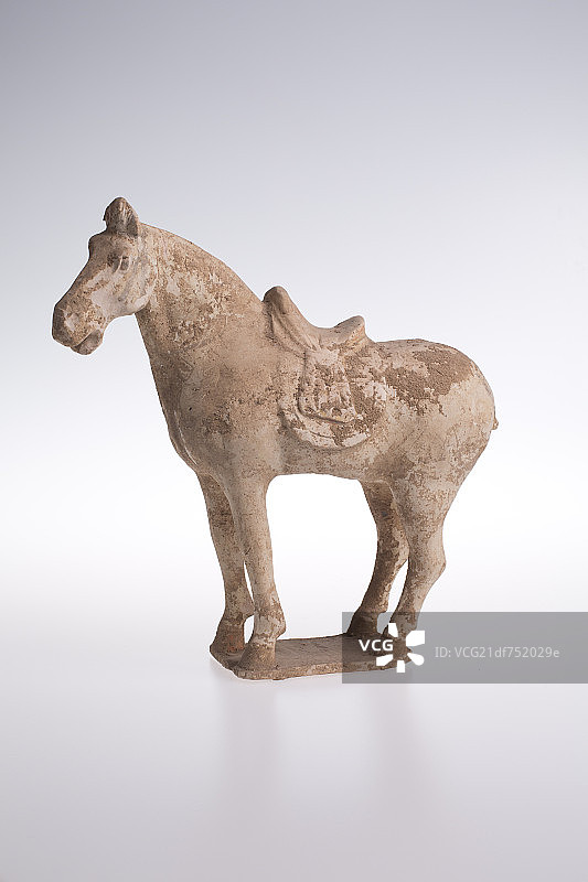 唐代陶马图片素材