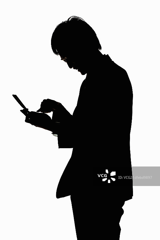 silhouette of people图片素材