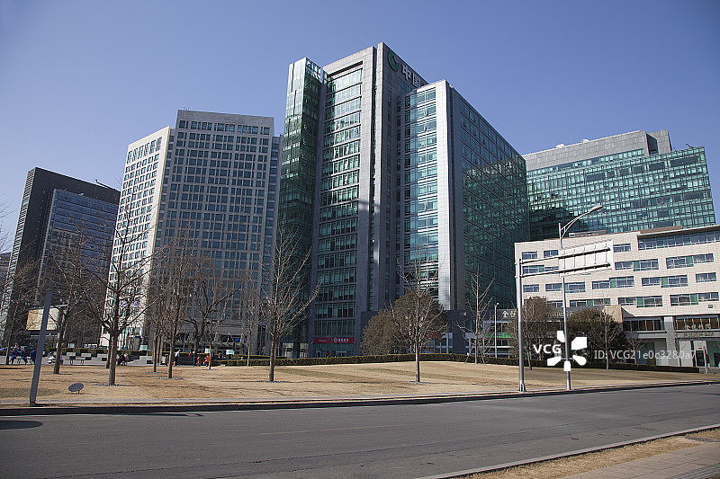 北京市西城区金融街图片素材