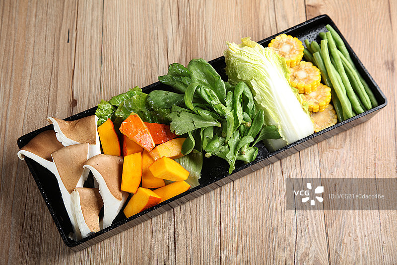 田园蔬菜拼盘图片素材