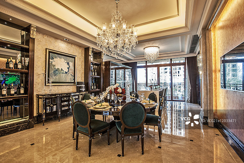现代家居饭厅图片素材