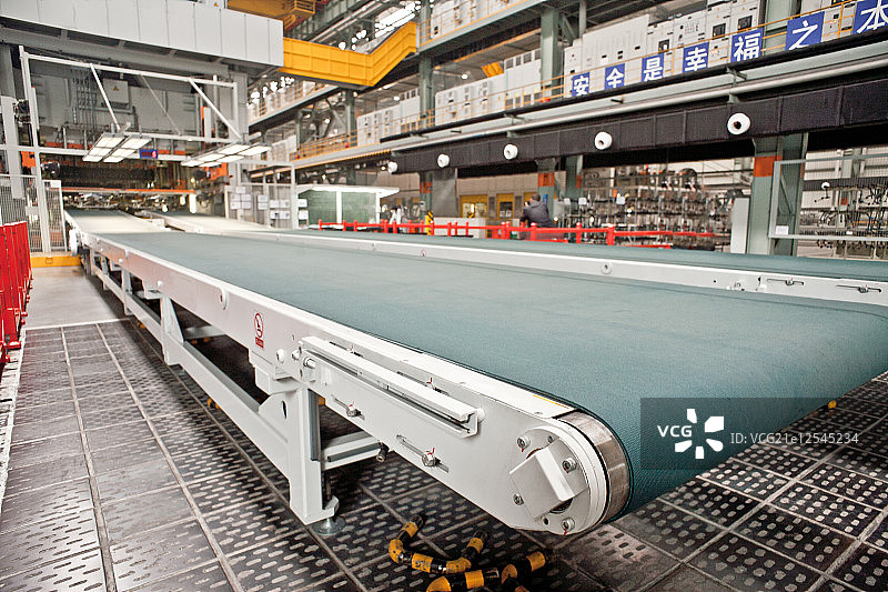 现代化轿车生产线图片素材