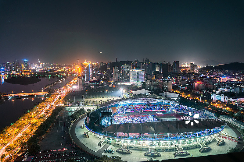厦门体育中心活动图片素材