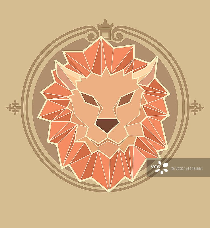 星座狮子座图片素材