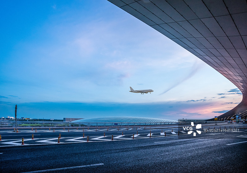 北京首都机场T3航站楼图片素材