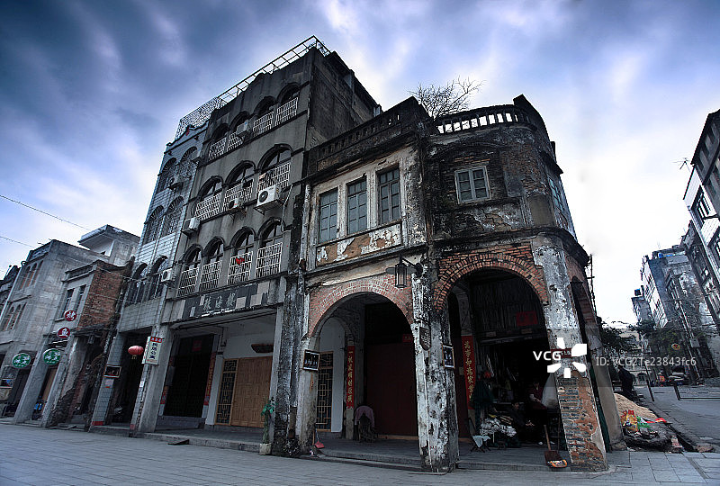 广西北海老街图片素材