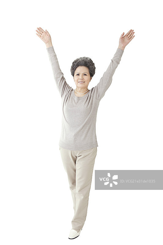 东方中老年女人肖像图片素材
