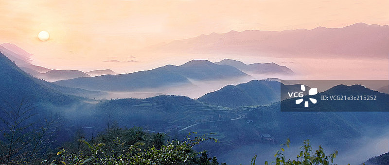 大德山风景图片素材