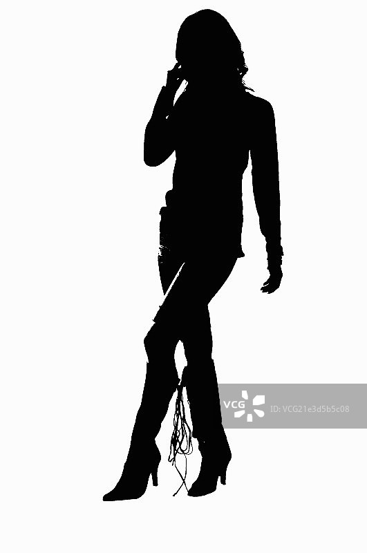 silhouette of people图片素材