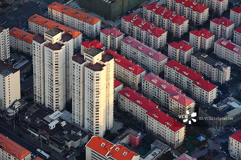 上海浦东住宅群图片素材