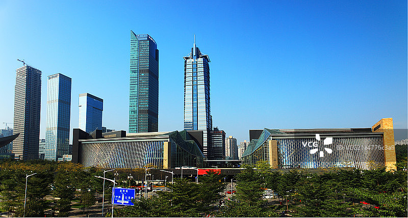广东省深圳音乐厅图片素材