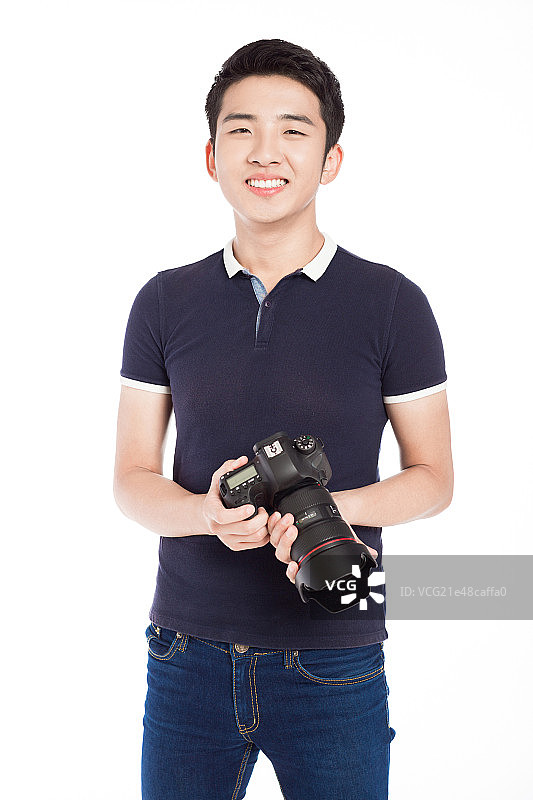 拿着相机的摄影师图片素材