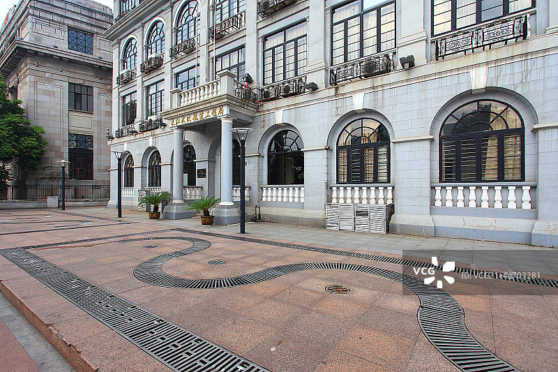 武汉沿江大道历史建筑图片素材